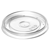 Банка d=100мм, КРЫШКА (прозр.), 30шт/упак /20/ OSQ Flat PP lid