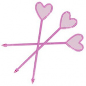 Пика для канапе в форме сердца, 250 шт/упак
