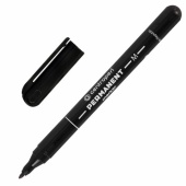 Маркер перманентный 1мм, черный, CENTROPEN "2846", 003556/ 150207