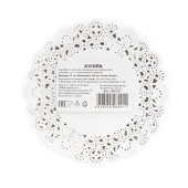 Салфетка круж. д.12см, 250шт/упак /20/ ЭКО 104-127, 0632