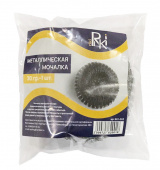 Мочалка для посуды RiKi метал. 30г, 1шт/упак /100/ 801-003