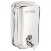 Дозатор д/жидкого мыла 1л LAIMA PROF. INOX, наливной, сталь, зеркальный, 605393 /19/