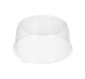 Тортница круглая Т-019/1К (И) (ПЭТ) КРЫШКА, 150шт/кор, 1370122