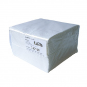 Салфетки LIME 33*33см 2сл, 125л, белые /16/ 740100