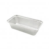 Форма алюм, прямоуг, 865мл, L-край, ДНО 217*113/181*77, h-53мм, 50шт/упак /12/ Горница, 402-677