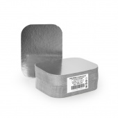 Форма алюм, прямоуг, 1900мл, L-край, КРЫШКА карт-мет, 183*256мм, 100шт/упак /5/ Горница, 402-799