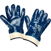 Перчатки НИТРО нитриловые, полный облив /12/ крага