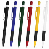 Карандаш автоматический 0,5мм BRAUBERG "Nova", грип, ластик, корпус ассорти 6 цветов, 180397