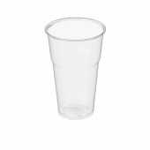Стакан 500мл прозрачный Факел 100шт/упак /20/ ФОПОС