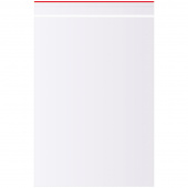 Пакет с защелкой 12*17см, 100шт/уп, OfficeSpace, 288763