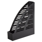 Лоток вертикальный BRAUBERG 70мм "Standard", черный, 237220