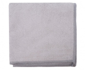 Салфетка микрофибра 30*30см, серая, 320г/м2, 002743