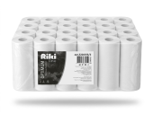 Полотенца рулонные бытовые Riki line СТАНДАРТ ПЛЮС, 2-сл., 15м, 2шт/упак, бел., 3220015/2