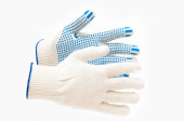 Перчатки белые ХБ, 10 кл