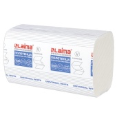 Полотенца листовые (Н3) LAIMA UNIV., V-укл., 1-сл., 200л, белые /15/ 111342