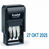 Датер TRODAT 4810, 1 строчный, 3,8мм, месяц буквами, автоматический, 075337/ 230546