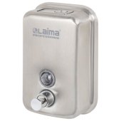 Дозатор д/жидкого мыла 0,5л LAIMA PROF. INOX, наливной, сталь, матовый, 605396 /20/