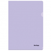 Уголок пластик. А4, 180мкм, лаванда, Berlingo "Instinct", 300413