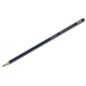 Карандаш чернографитовый без ластика, 6B, дерево, шестигранный, Faber-Castell "Goldfaber 1221", 286137