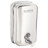 Дозатор д/жидкого мыла 1л LAIMA PROF. INOX, наливной, сталь, зеркальный, 605393 /19/