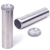 Пенал для хранения ключей дюралевый, 15см, d=40мм, 600279