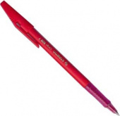 Ручка шариковая красная STABILO "Liner 808", линия письма 0,3мм, 141566