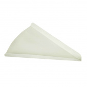 Тарелка картонная треугольник под пиццу белая