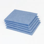 Салфетка вискоза 25*25см, 5шт/упак, голубые/розовые, ЛЮБАША "MEDIUM", 605501