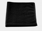 Салфетка микрофибра 30*30см, черная, 220г/м2 (без упаковки)