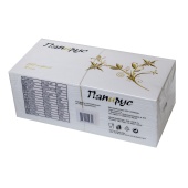 Салфетки Папирус 33*33см "Люкс" 250л, 3-сл. /6/ белые, 11930