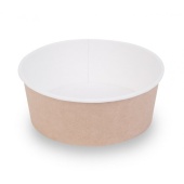 Контейнер круглый d=150мм 750мл, ДНО, 45шт/упак (крафт) /6/ OSQ Round Bowl 750