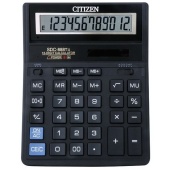 Калькулятор CITIZEN 12-разрядов, SDC-888TII, 203*158*31мм, 2-е питание, черный, 004117