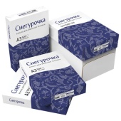 Бумага офисная белая А3 "Снегурочка", 500 л, 80 г/м2