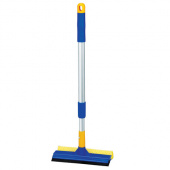 Окномойка LAIMA 25см, алюм. ручка-телескоп 76-125см, 601493