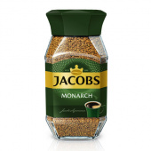 Кофе растворимый Якобс (JACOBS) "Monarch", 190г, банка, 620104