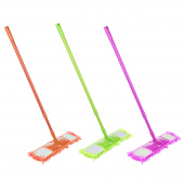 Швабра-флеттер VETTA, ворс/микрофибра, MIX, телескоп, 444-364