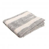 Тряпка д/пола 80*100 "ЗЕБРА", хлопок, серая, Русалочка/ INSULA /20/