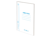 Книга учета 48 л., А4, пустографка, обложка из мелованного картона, блок офсет, STAFF, 130212