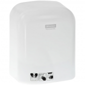 Сушилка для рук OfficeClean Professional, 1650Вт, сенсор, пластик, белая, 314589