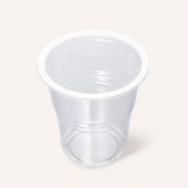 Стакан  50мл прозрачный, 100шт/упак /80/ ФОПОС
