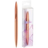 Ручка шариковая автоматическая MESHU "Rose gold" синяя, 1,0мм (КЮО)
