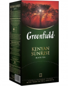 Чай черный Гринфилд (GREENFIELD) "Kenyan Sunrise", 25 пак/уп