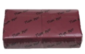 Салфетки Папирус 24*24см 400л /18/ бордовые