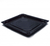 Контейнер для суши Э-209 ДНО 1 секция, малый, 270шт /2/ черный