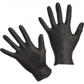 Перчатки нитриловые черные, S, 50 пар/упак, 402-960