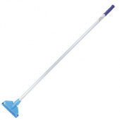 Швабра с держателем, LAIMA PROF., для насадок типа МОП Кентукки, алюм. черенок 118см, 601507 /17/