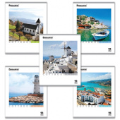 Тетрадь 96л. А5, клетка, скрепка, BRAUBERG "Каникулы", ассорти 5 видов, 401847