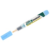 Маркер меловой 3мм, голубой, MunHwa "Chalk Marker", спиртовая основа, пакет, 227221