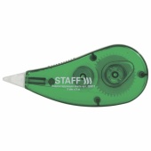 Корректирующая лента STAFF "Everyday" 5мм*5м, зеленый корпус, 226811