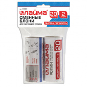 Ролик для одежды LAIMA, запасной набор, 2шт/упак, экстра липкость, 605398 /21/